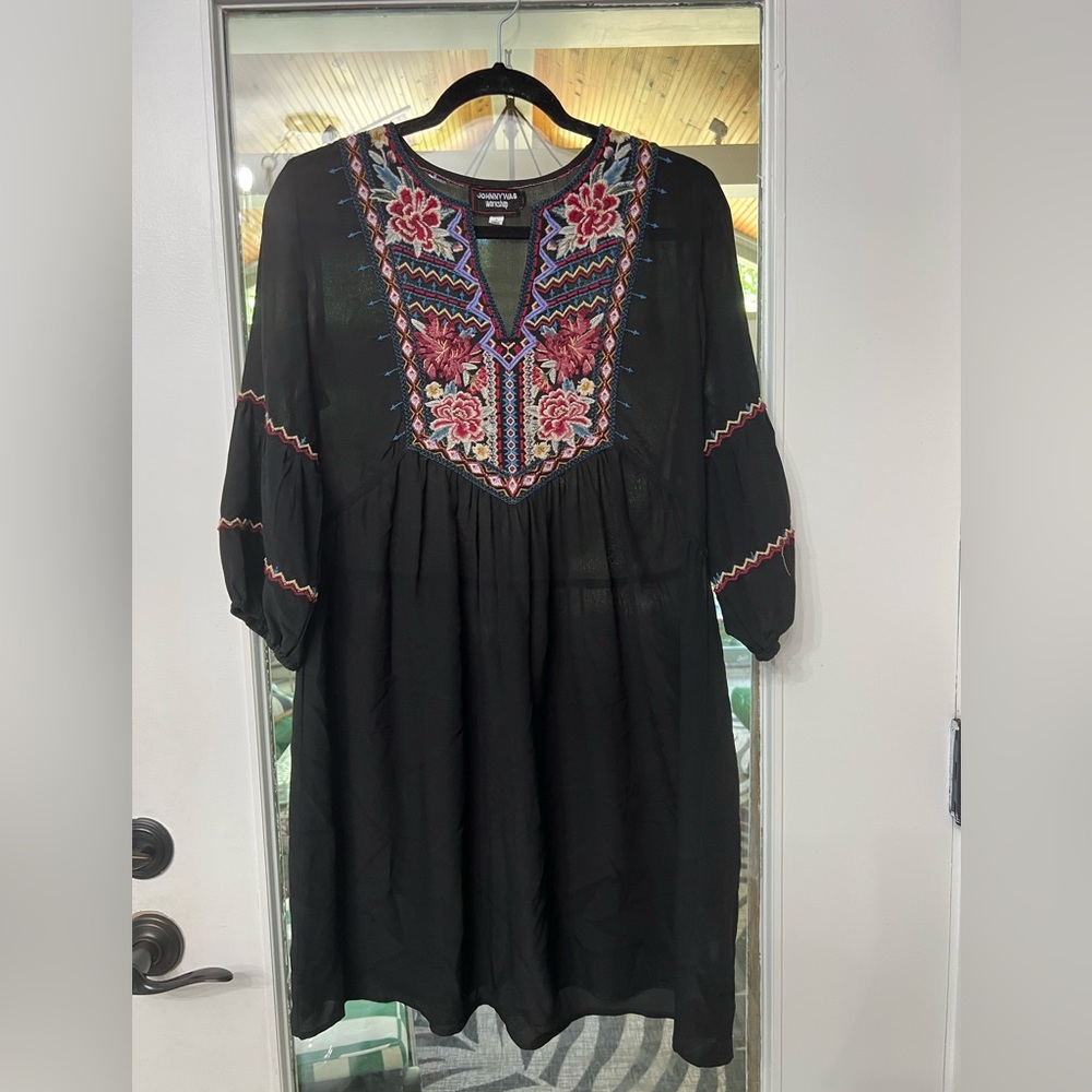 🆕💃💙Johnny Was💃💙Tunic Dress Size Small